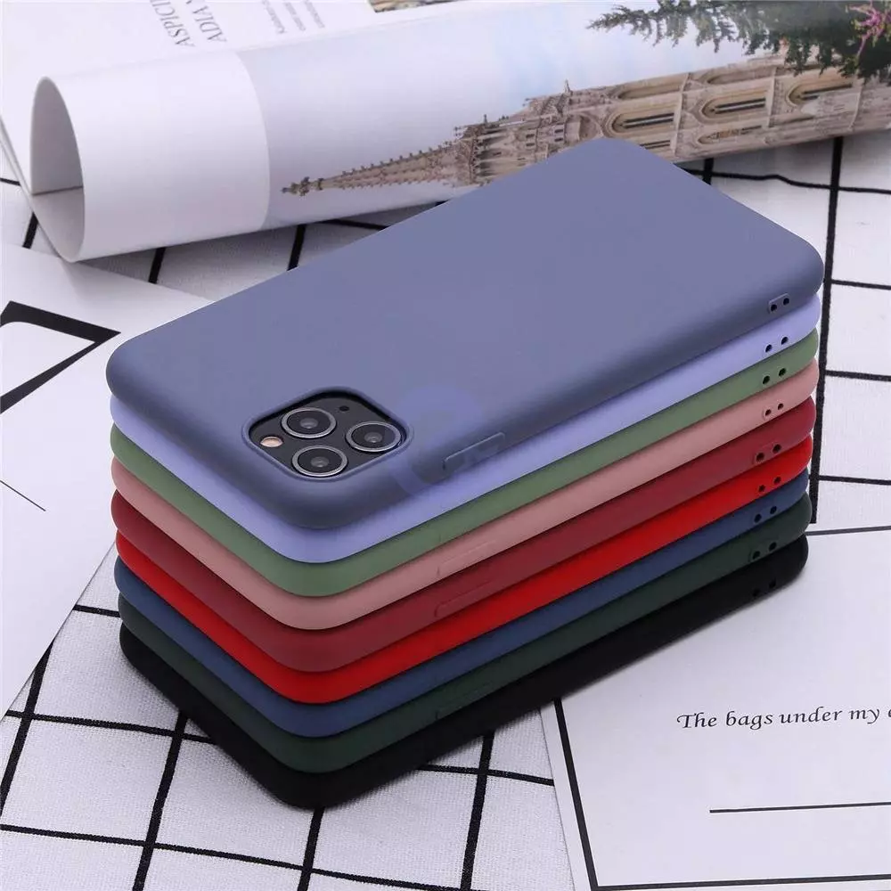 Чехол бампер для Oppo Reno 5 Lite Anomaly Silicone Violet (Фиолетовый)