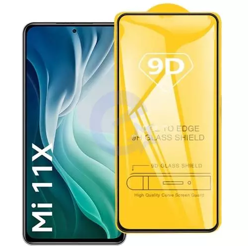 Защитное стекло для Xiaomi Poco F3 Anomaly 9D Full Glue Tempered Glass Crystal Clear (Прозрачный)