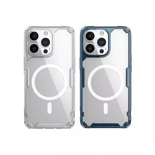 Чехол бампер для iPhone 13 Pro Max Nillkin TPU Nature Pro Magnetic Blue (Синий) 6902048230439 Чехол бампер для iPhone 13 Pro Max Nillkin TPU Nature Pro Magnetic Blue (Синий) 6902048230439