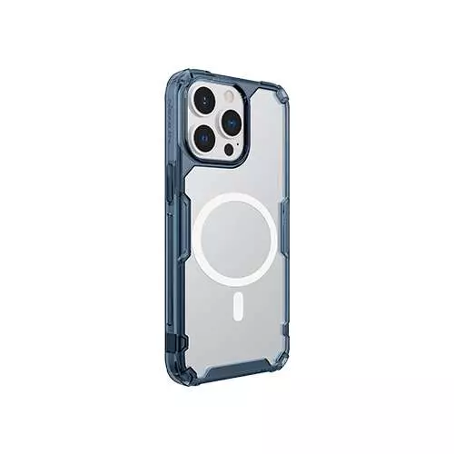 Чехол бампер для iPhone 13 Pro Max Nillkin TPU Nature Pro Magnetic Blue (Синий) 6902048230439 Чехол бампер для iPhone 13 Pro Max Nillkin TPU Nature Pro Magnetic Blue (Синий) 6902048230439