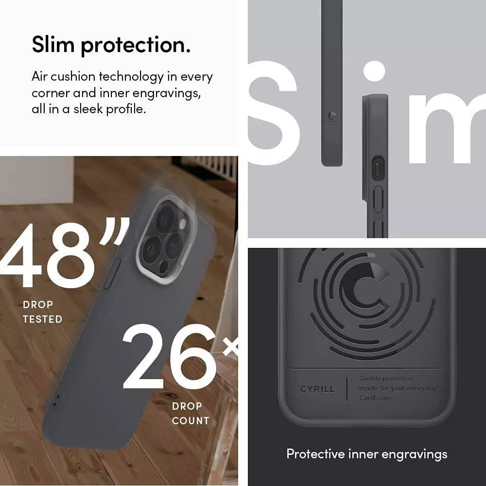 Чехол бампер для iPhone 13 Pro Ciel by Cyril Color Brick Dusk (Темный) ACS03578 Чехол бампер для iPhone 13 Pro Ciel by Cyril Color Brick Dusk (Темный) ACS03578