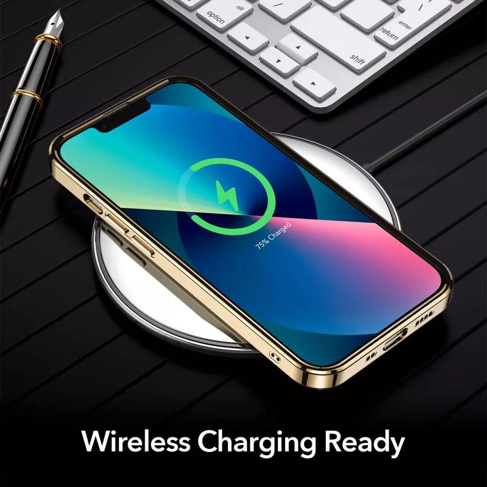 Чехол бампер для iPhone 13 ESR Project Zero Gold (Золотой) 4894240150191 Чехол бампер для iPhone 13 ESR Project Zero Gold (Золотой) 4894240150191