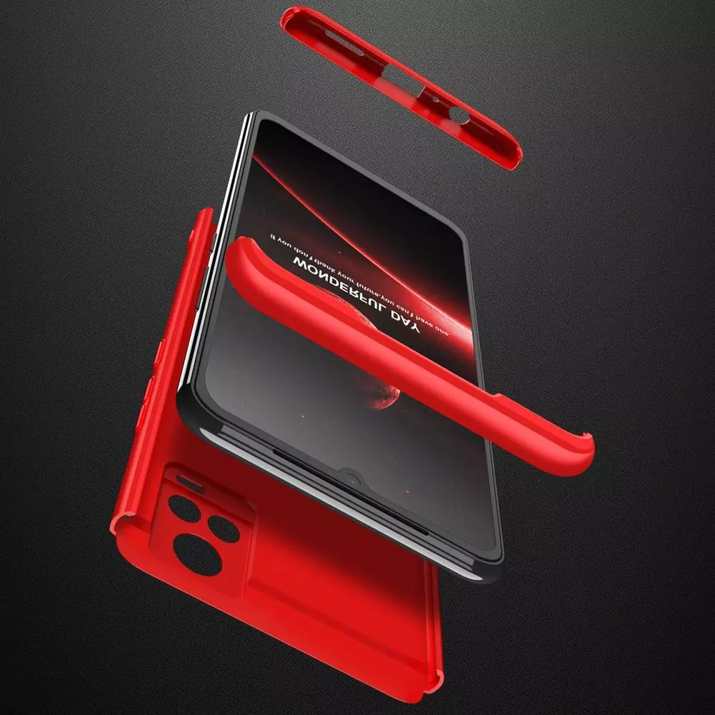 Чехол бампер для Vivo V21e GKK Dual Armor Black/Blue (Черный/Синий) Чехол бампер для Vivo V21e GKK Dual Armor Black/Blue (Черный/Синий)