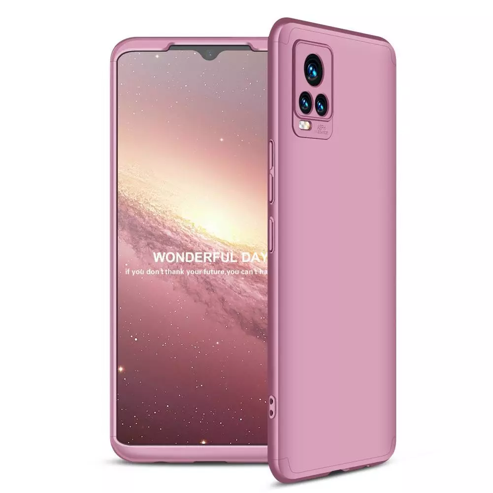 Чехол бампер для Vivo V21 GKK Dual Armor Rose Gold (Розовое золото) Чехол бампер для Vivo V21 GKK Dual Armor Rose Gold (Розовое золото)