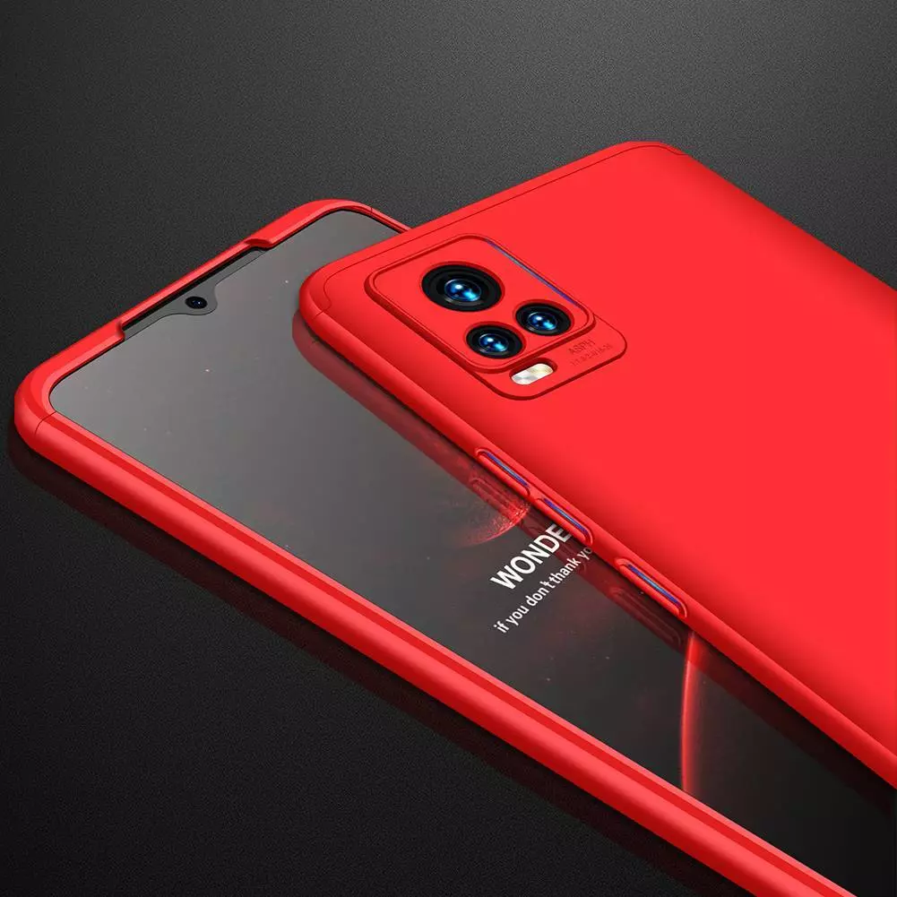 Чехол бампер для Vivo V21e GKK Dual Armor Black/Blue (Черный/Синий) Чехол бампер для Vivo V21e GKK Dual Armor Black/Blue (Черный/Синий)