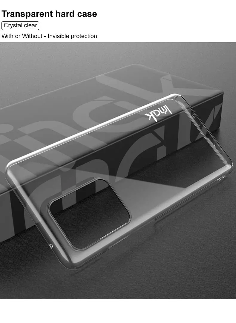 Чехол бампер для Xiaomi Redmi 10 Imak Crystal Crystal Clear (Прозрачный) Чехол бампер для Xiaomi Redmi 10 Imak Crystal Crystal Clear (Прозрачный)