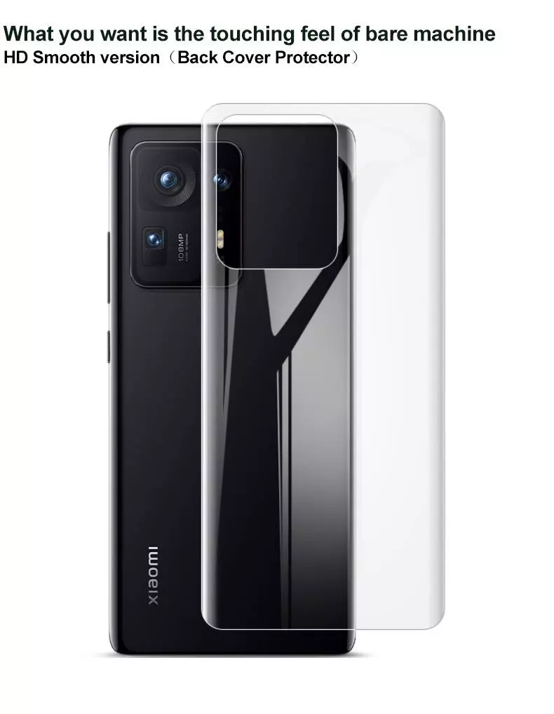 Защитная пленка для смартфона для Xiaomi Mix 4 Imak HydroHel Back Crystal Clear (Прозрачный) 6957476800327