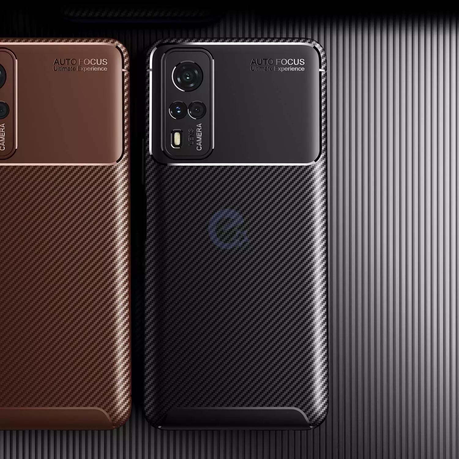 Чехол бампер для Vivo Y31 Ipaky Lasy Brown (Коричневый) Чехол бампер для Vivo Y31 Ipaky Lasy Brown (Коричневый)