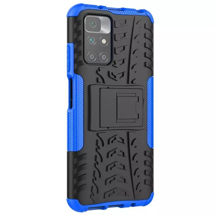 Чехол бампер для Xiaomi Redmi 10 Nevellya Case Blue (Синий)