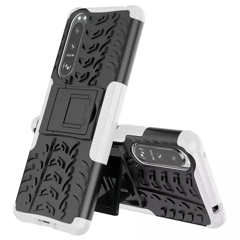 Чехол бампер для Sony Xperia 5 III Nevellya Case White (Белый)