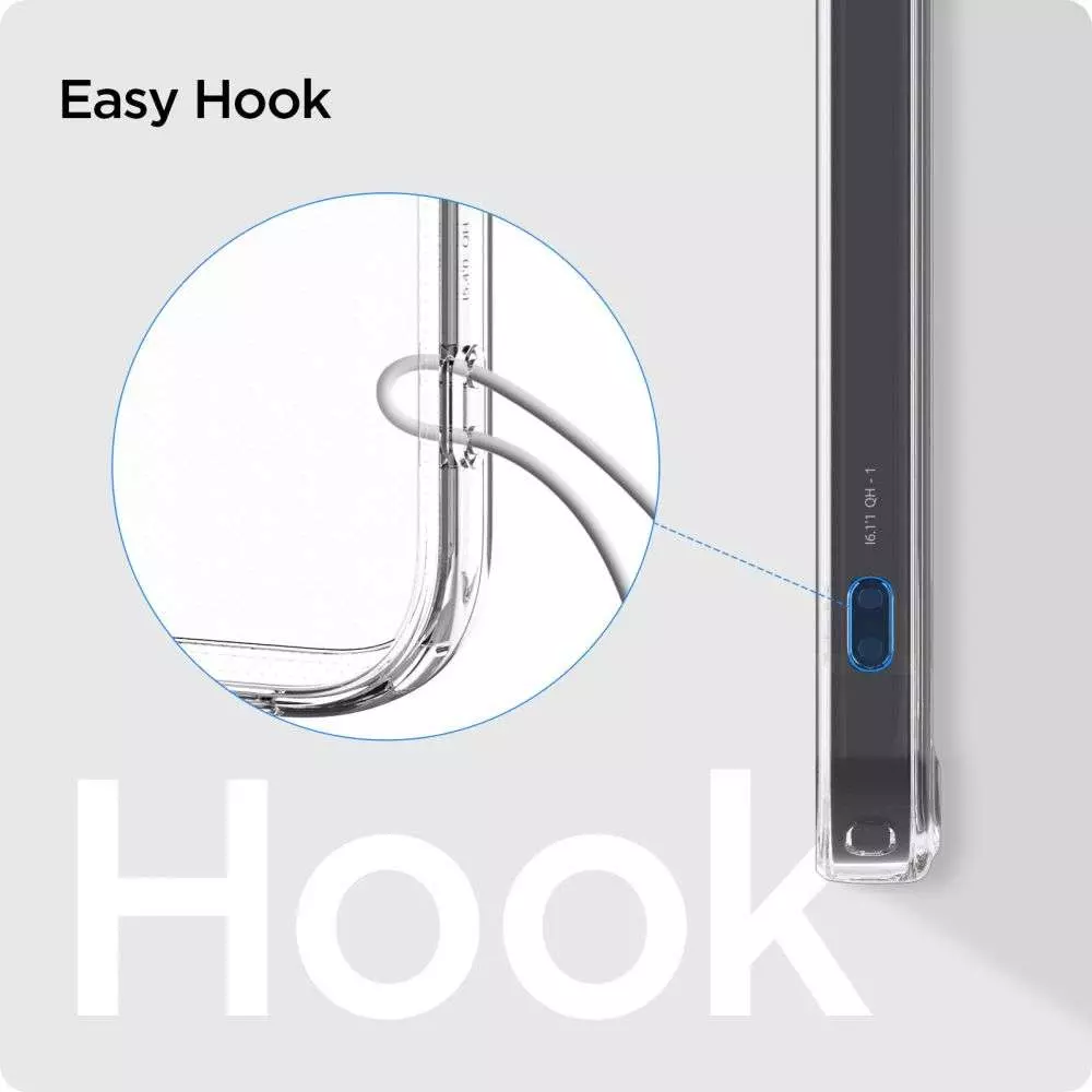 Чехол бампер для iPhone 13 Mini Spigen Quartz Hybrid Crystal Clear (Прозрачный) ACS03325 Чехол бампер для iPhone 13 Mini Spigen Quartz Hybrid Crystal Clear (Прозрачный) ACS03325