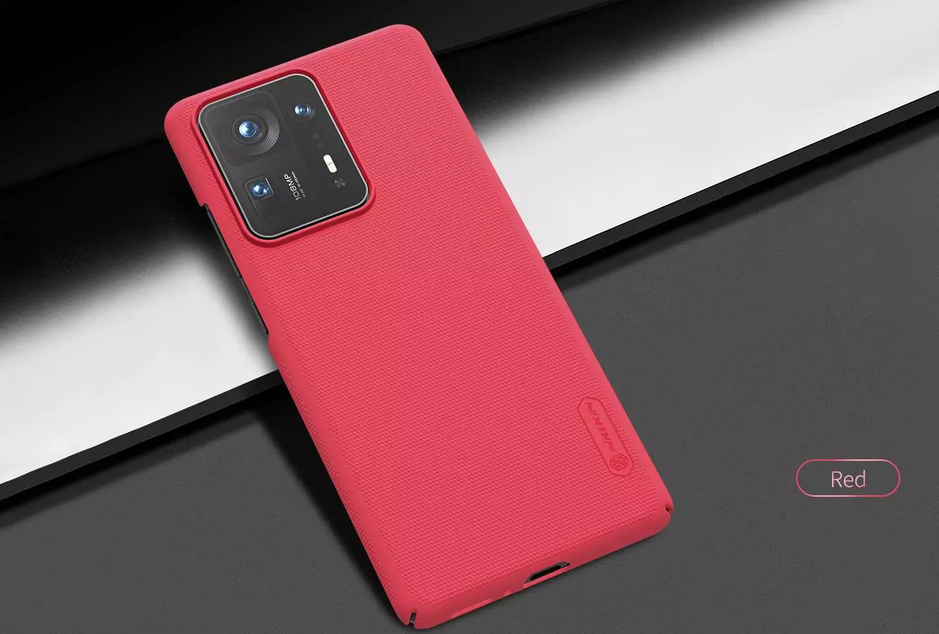 Чехол бампер для Xiaomi Mix 4 Nillkin Super Frosted Shield Blue (Синий) 6902048228856