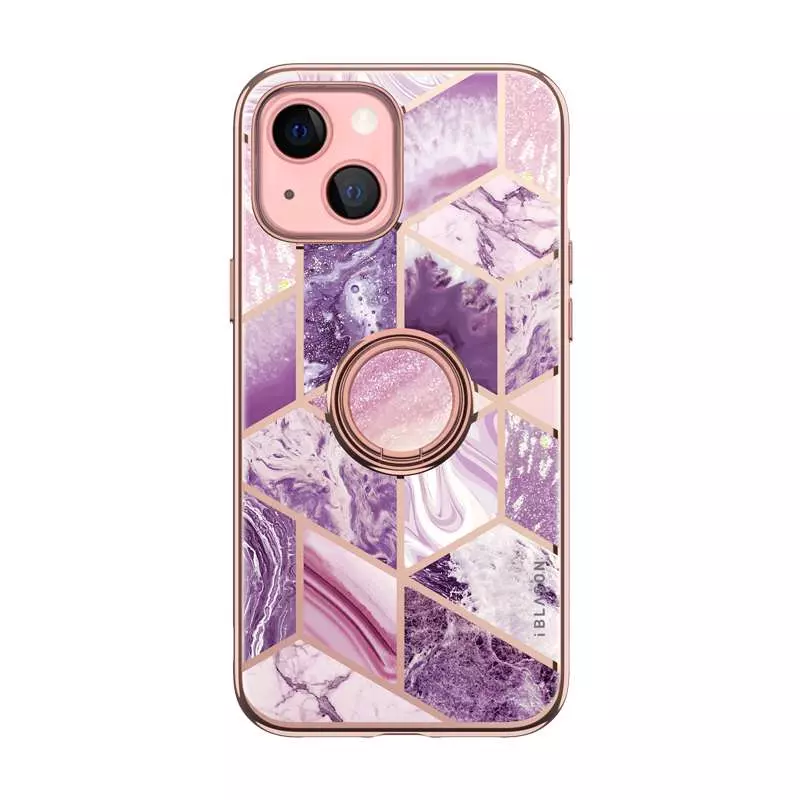 Чехол бампер для iPhone 13 i-Blason Cosmo Snap Marble Purple (Мрамор Фиолетовый) 843439114050 Чехол бампер для iPhone 13 i-Blason Cosmo Snap Marble Purple (Мрамор Фиолетовый) 843439114050