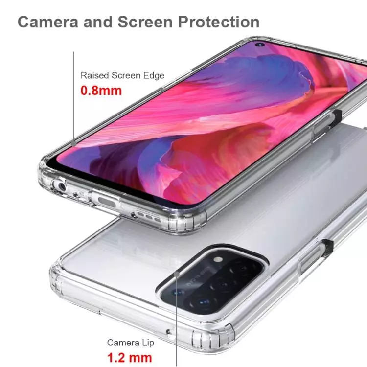 Чехол бампер для Realme GT 5G Anomaly Fusion Crystal Clear (Прозрачный)