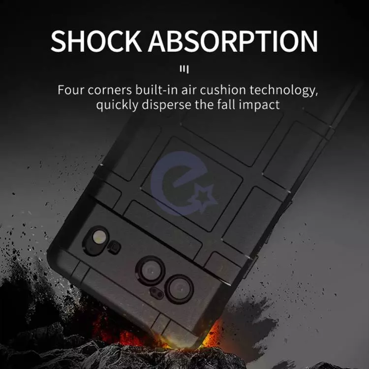 Чехол бампер для Google Pixel 6 Anomaly Rugged Shield Green (Зеленый)