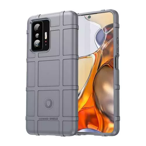 Чехол бампер для Xiaomi 11T / Xiaomi 11T Pro Anomaly Rugged Shield Gray (Серый)