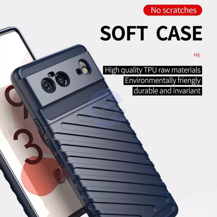 Чехол бампер для Google Pixel 6 Pro Anomaly Thunder Black (Черный)