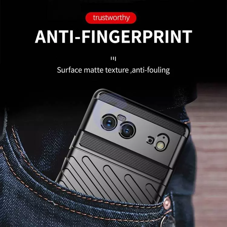 Чехол бампер для Google Pixel 6 Pro Anomaly Thunder Black (Черный)