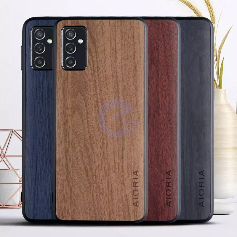 Чехол бампер для Samsung Galaxy M52 Anomaly Wooden Style Black (Черный) Чехол бампер для Samsung Galaxy M52 Anomaly Wooden Style Black (Черный)