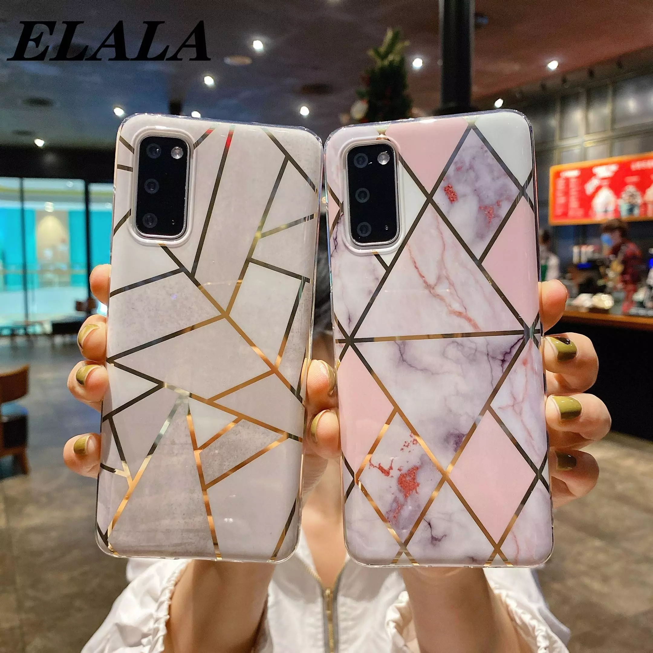 Чехол бампер для Samsung Galaxy M62 Anomaly Marble Plating Blue Triangle (Синий Треугольник) Чехол бампер для Samsung Galaxy M62 Anomaly Marble Plating Blue Triangle (Синий Треугольник)
