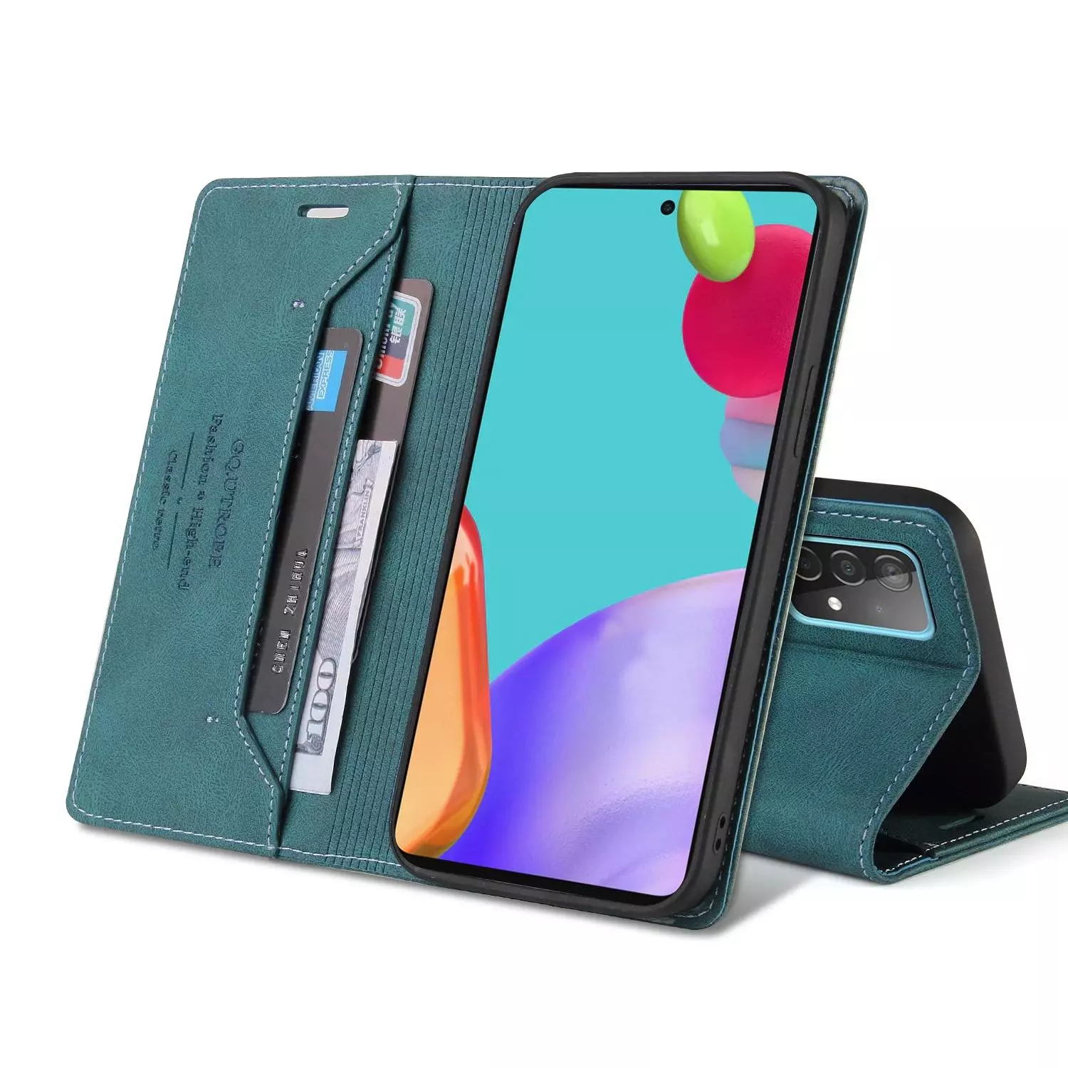 Чехол книжка для Samsung Galaxy M62 Anomaly Wallet Case Black (Черный)
