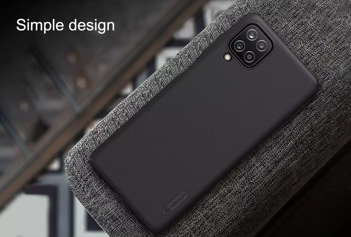 Чехол бампер Nillkin Super Frosted Shield для Samsung Galaxy M62 Blue (Синий)