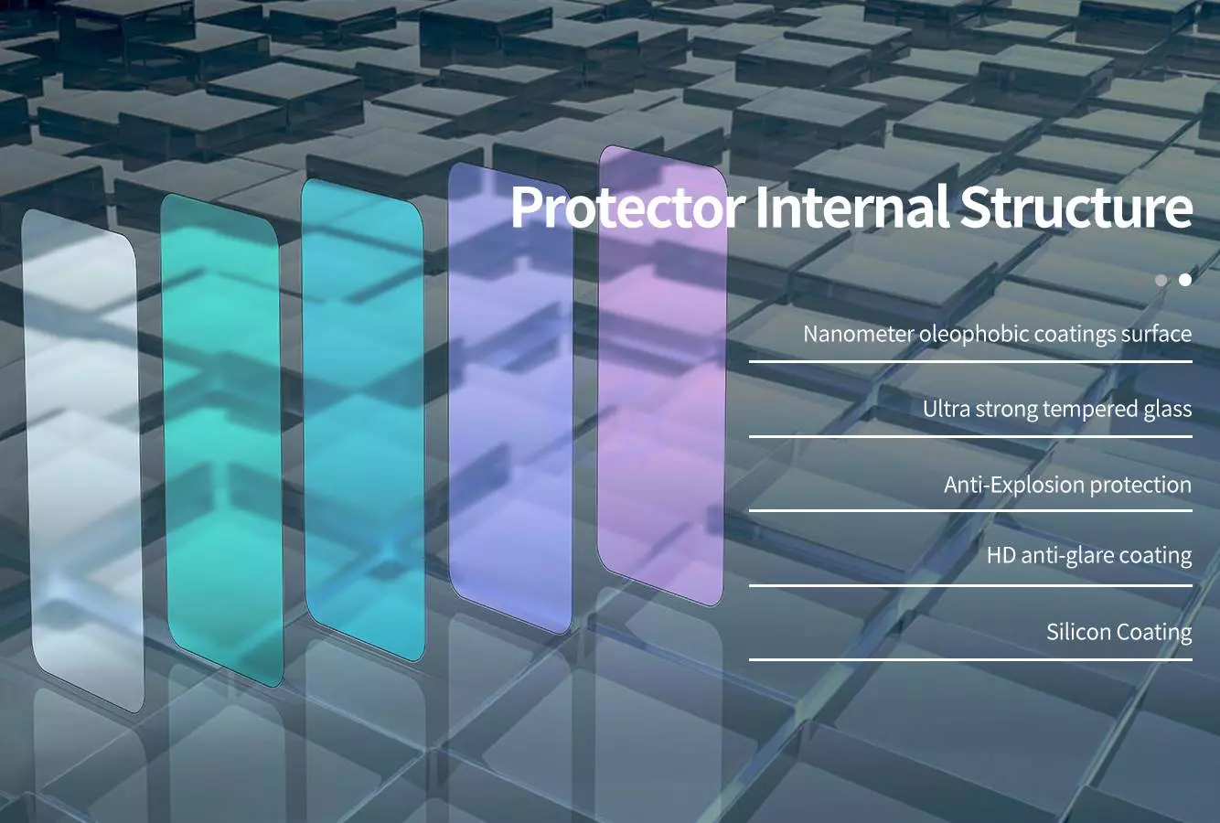 Защитное стекло для Xiaomi 11T / Xiaomi 11T Pro Nillkin H+ Pro Crystal Clear (Прозрачный)
