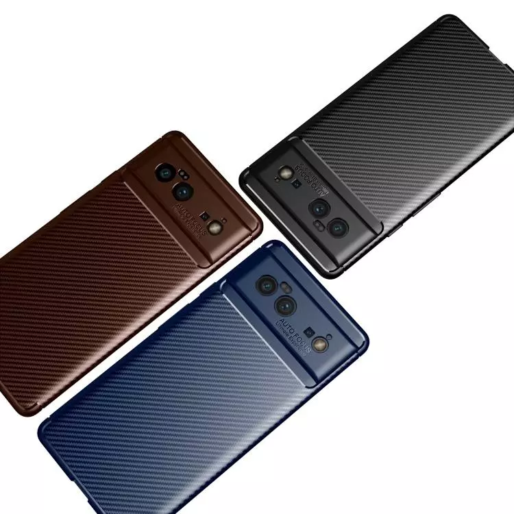 Чехол бампер для Google Pixel 6 Ipaky Lasy Blue (Синий)