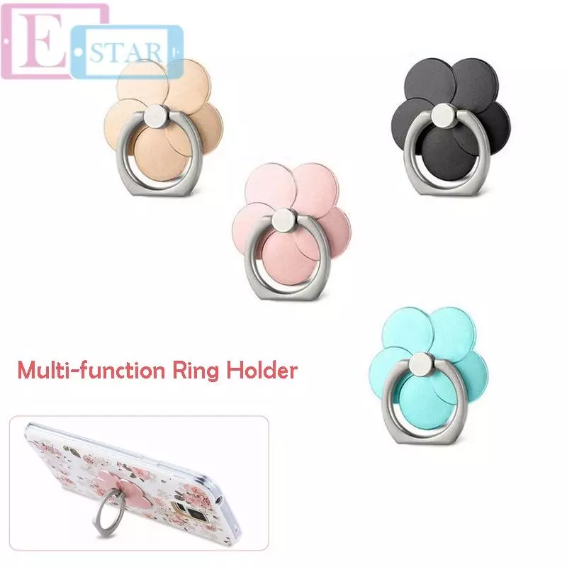 Алюминиевое кольцо-подставка Anomaly Gview Flower для смартфонов и телефонов White (Белый)