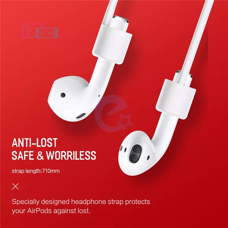 Чехол Rock AirPods Carrying Case для наушников AirPods White (Белый) RAU0607