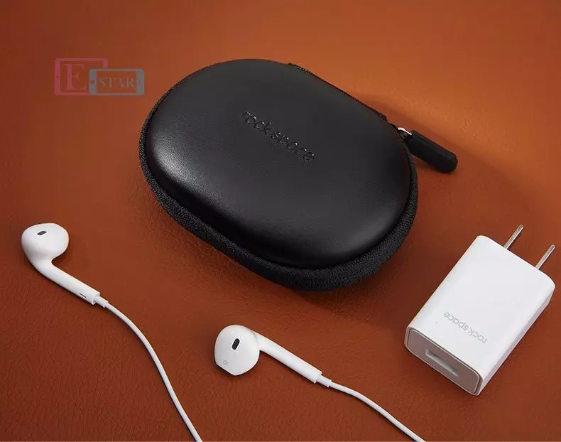 Универсальный чехол Rock Space Headphone Carrying Case для наушников Black (Черный) RAU0586