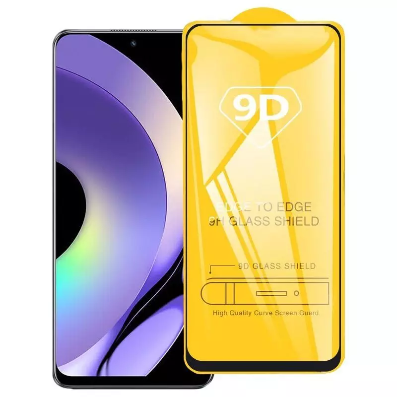 Захисне скло для Realme 10s Anomaly 9D Full Glue Tempered Glass Black (Чорний) Захисне скло для Realme 10s Anomaly 9D Full Glue Tempered Glass Black (Чорний)