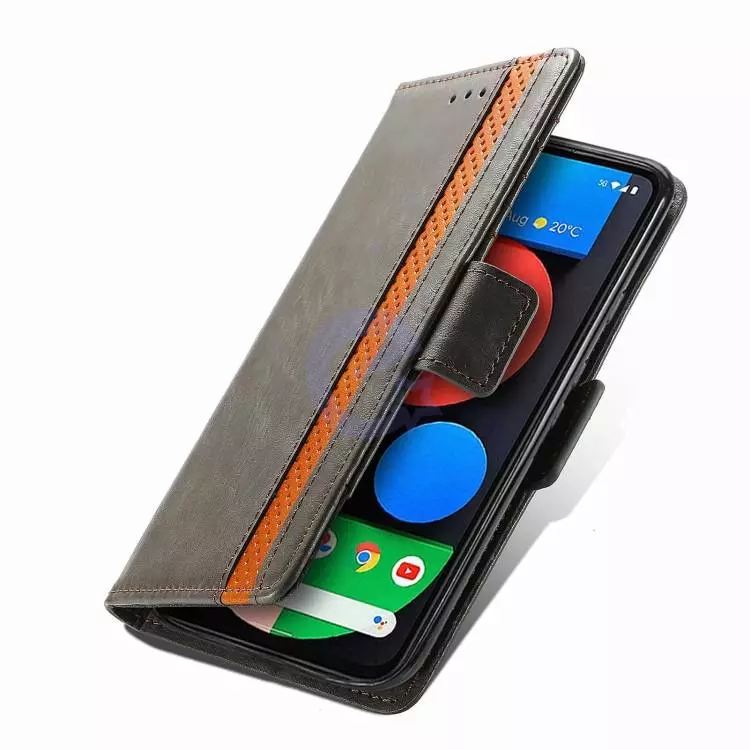 Чохол книжка для Google Pixel 4a 5G Anomaly Business Wallet Grey (Сірий)
