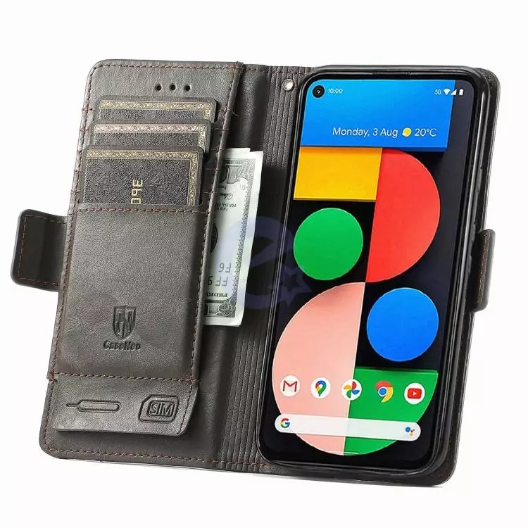 Чохол книжка для Google Pixel 4a 5G Anomaly Business Wallet Grey (Сірий)