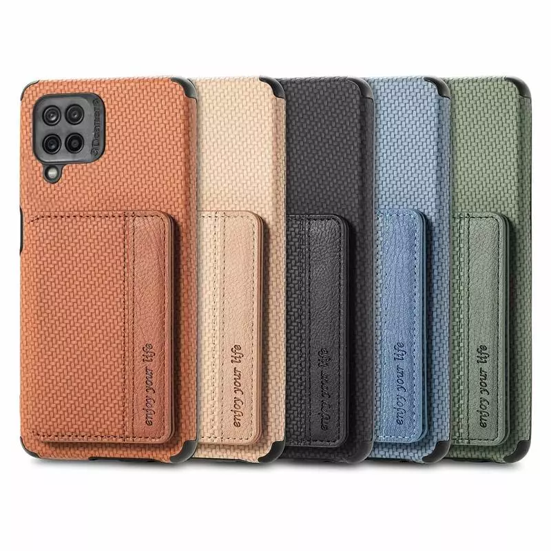 Чохол бампер для Samsung Galaxy M62 Anomaly Card Holder Blue (Синій)