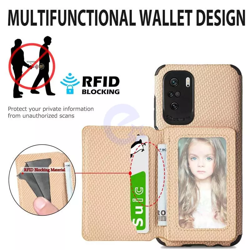 Чохол бампер для Xiaomi Mi 11i / Poco F3 / Redmi K40 / Redmi K40 Pro Anomaly Card Holder Green (Зелений)