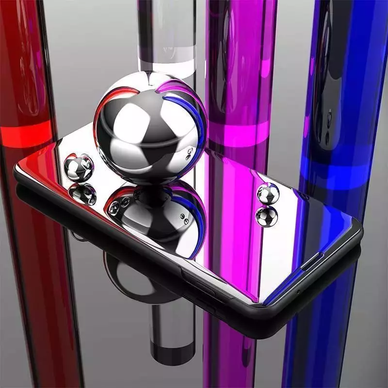 Інтерактивна чохол книжка для Vivo X90 Pro Plus Anomaly Clear View Silver (Сріблястий)