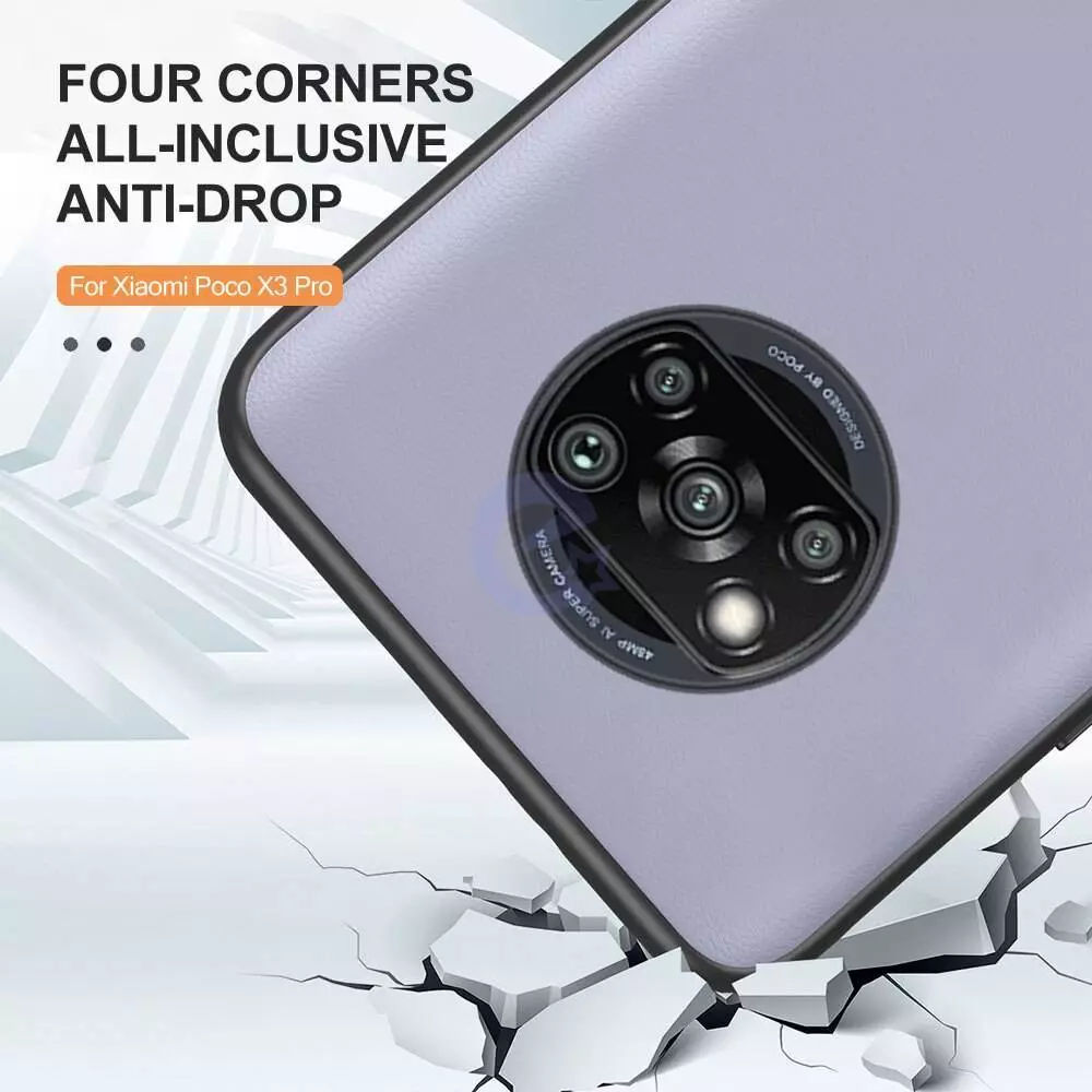 Чохол бампер для Xiaomi Poco X3 NFC / Poco X3 Pro Anomaly Color Fit Matte Black (Матовий Чорний) Чохол бампер для Xiaomi Poco X3 NFC / Poco X3 Pro Anomaly Color Fit Matte Black (Матовий Чорний)