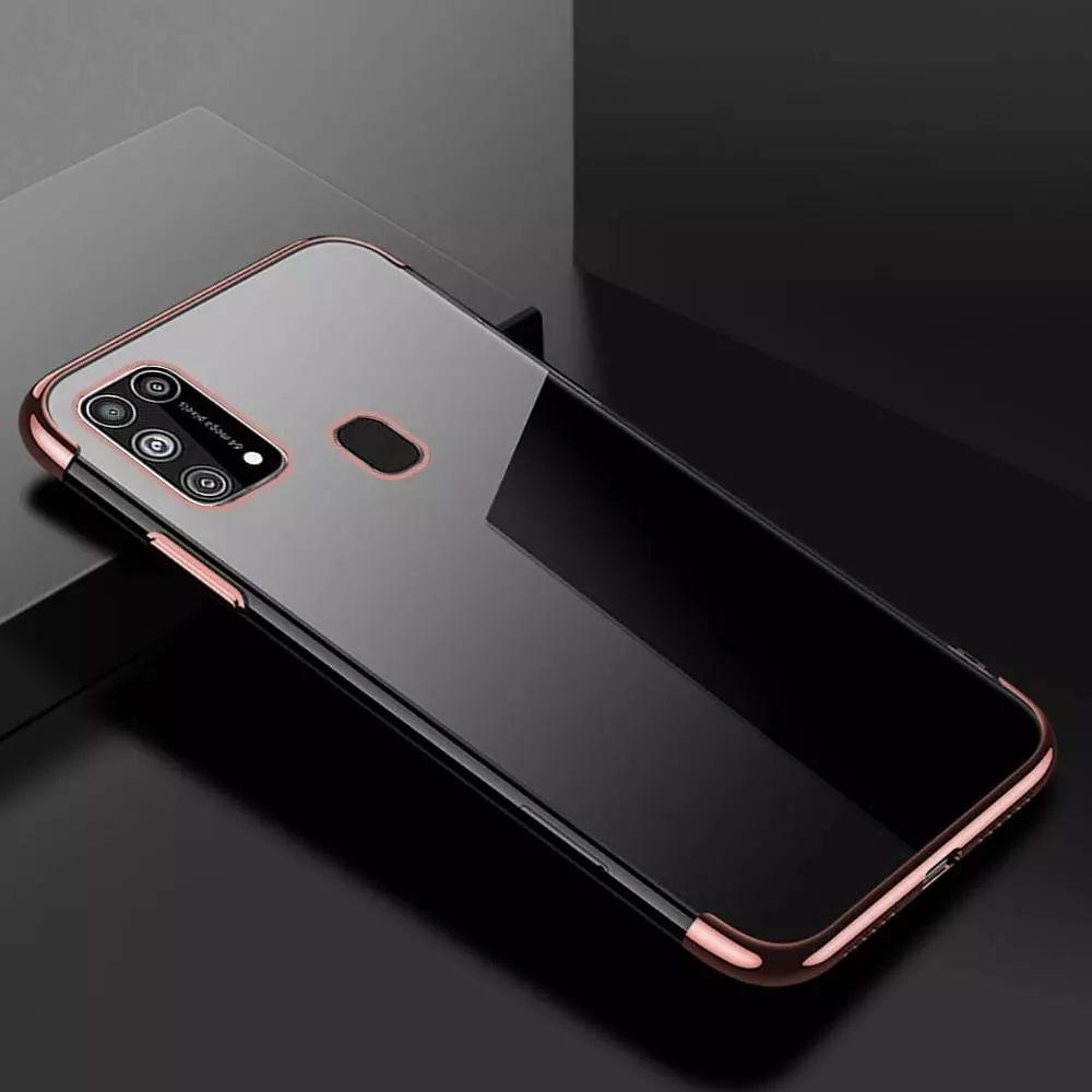 Чехол бампер для Motorola Moto G10 / G20 / G30 Anomaly Color Plating Rose Gold (Розовое Золото)