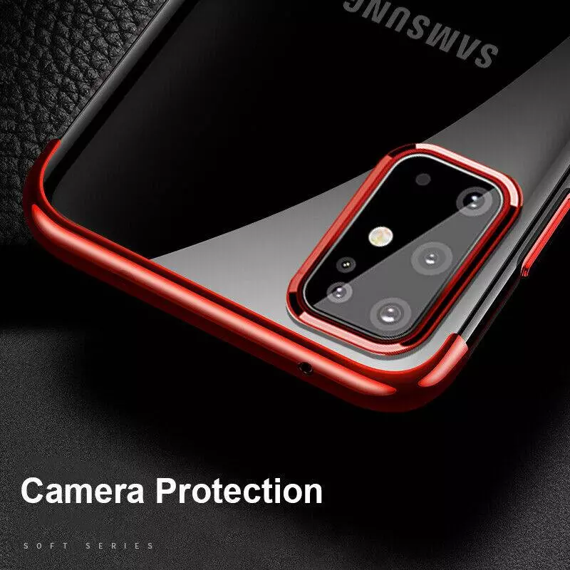 Чехол бампер для Samsung Galaxy M52 Anomaly Color Plating Red (Красный) Чехол бампер для Samsung Galaxy M52 Anomaly Color Plating Red (Красный)