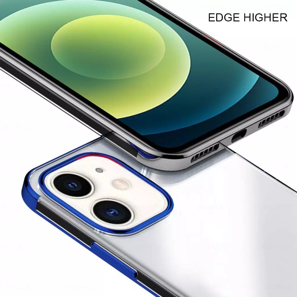 Чохол бампер для iPhone 13 Pro Anomaly Color Plating Blue (Синій)