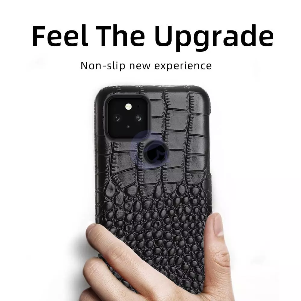 Чехол бампер для Motorola Moto G60 / Moto G40 Fusion Anomaly Crocodile Style Black (Черный)