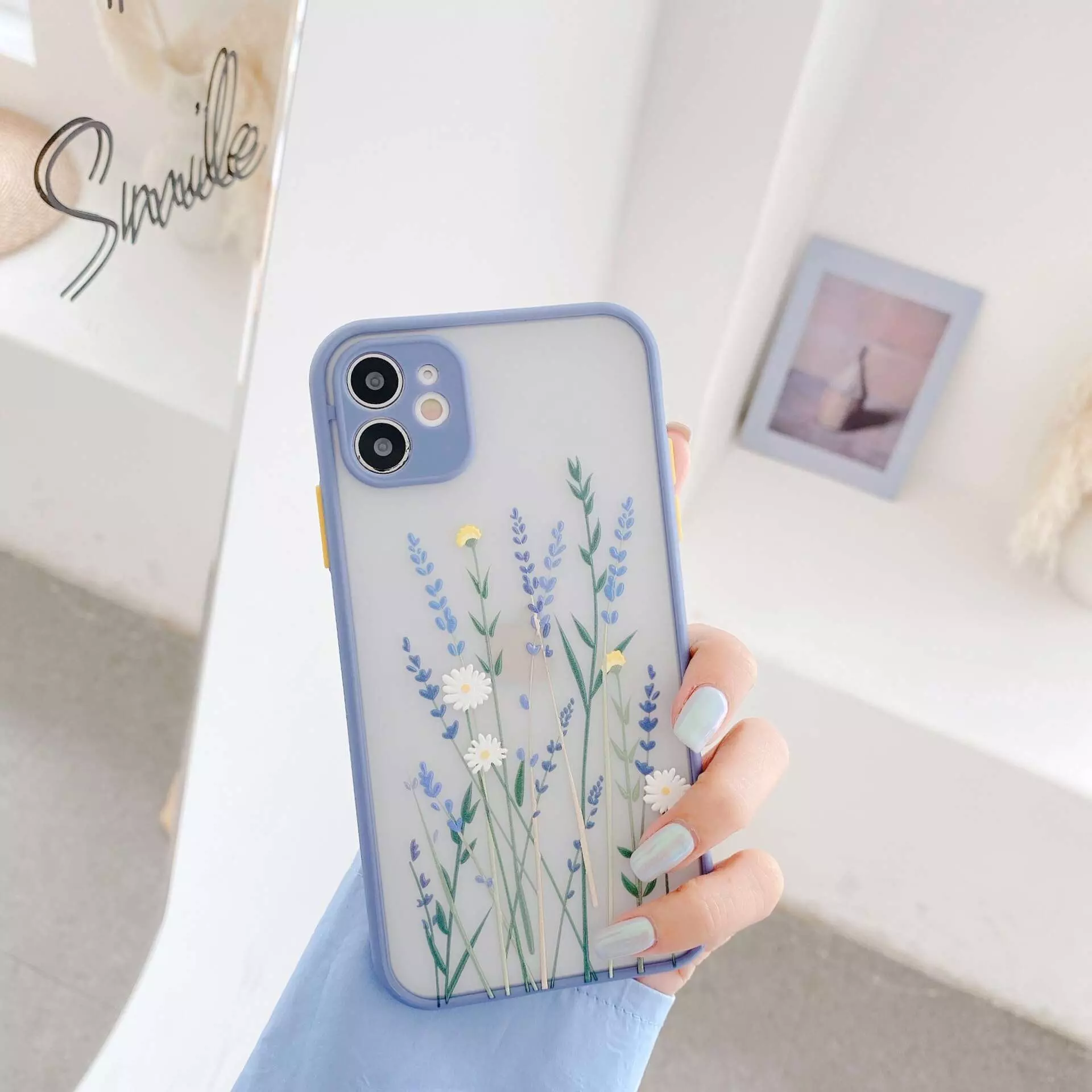 Чохол бампер для iPhone 13 Pro Anomaly Floral Design Purple (Пурпурний)