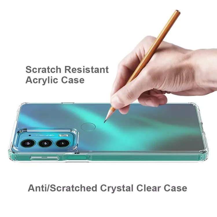 Чохол бампер для Motorola Edge 30 Ultra Anomaly Fusion Transparent (Прозорий)