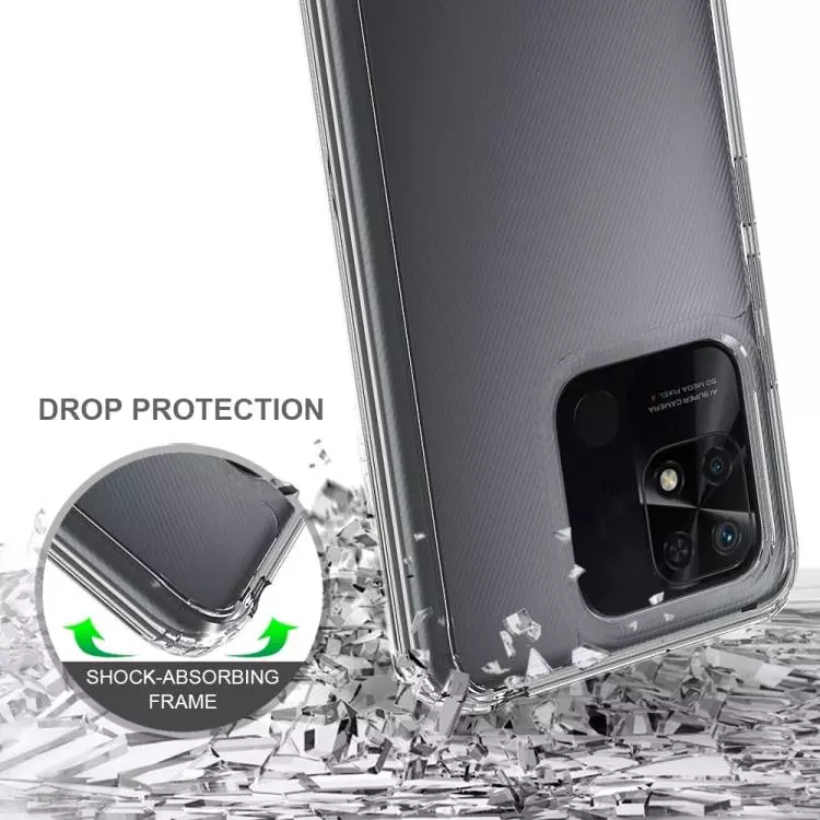 Чехол бампер для Xiaomi Poco C40 / Redmi 10C Anomaly Fusion Black (Черный)