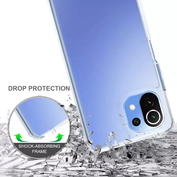 Чохол бампер для Xiaomi Mi 11 Lite / 11 Lite 5G NE Anomaly Fusion Black (Чорний)