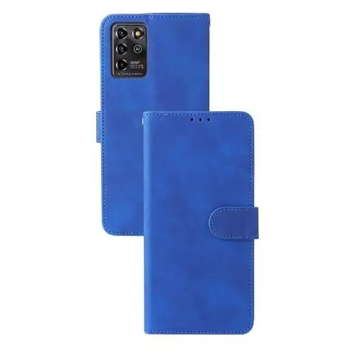 Чохол книжка для ZTE Blade V30 Vita Anomaly Leather Book Blue (Синій)
