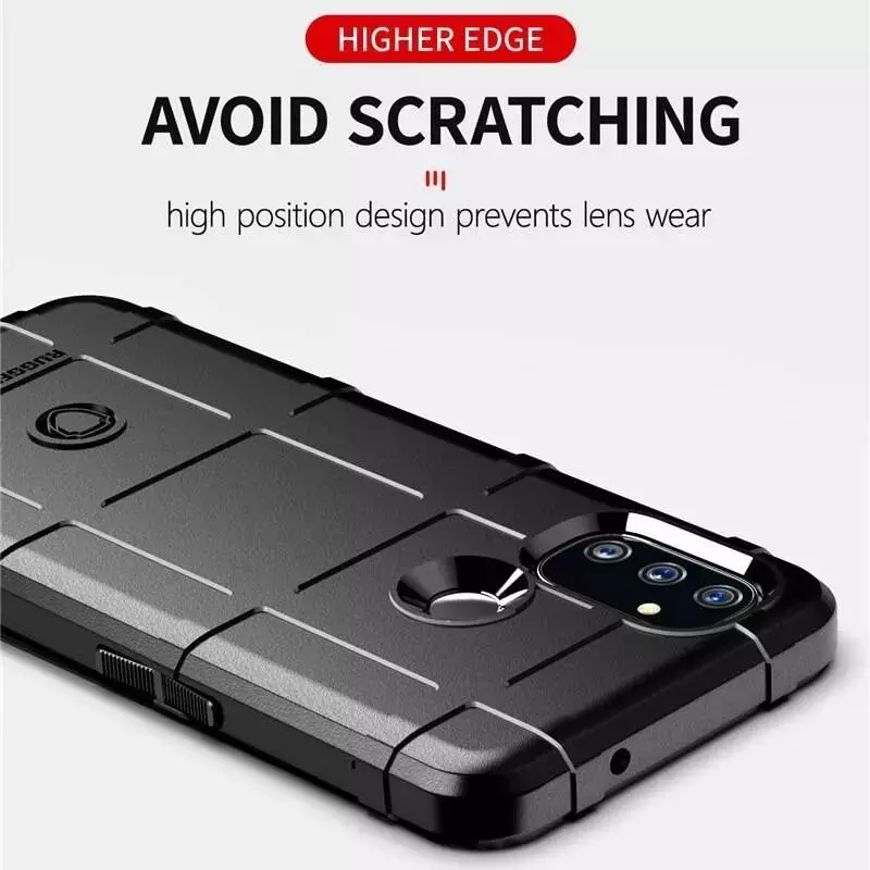 Противоударный чехол бампер для Infinix Hot 11 Play Anomaly Rugged Shield Grey (Серый)