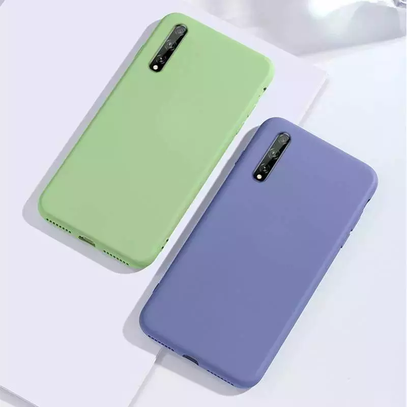 Чохол бампер для Xiaomi Poco C40 / Redmi 10C Anomaly Silicone (з мікрофіброю) Light Purple (Світло Пурпурний)