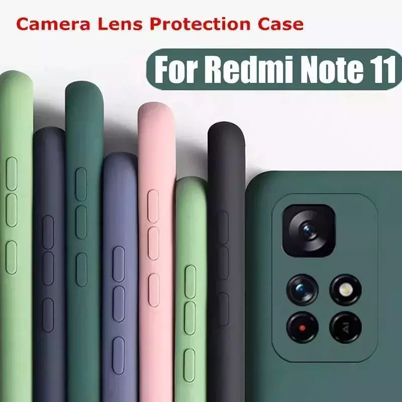 Чехол бампер для Infinix Hot 11S Anomaly Silicone (с микрофиброй) Red (Красный)